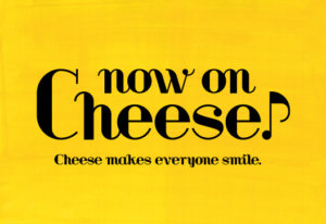Now on Cheese♪のロゴ